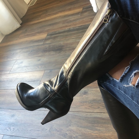 {HP} Pour La Victoire Demmi Platform Boots - Picture 3 of 8